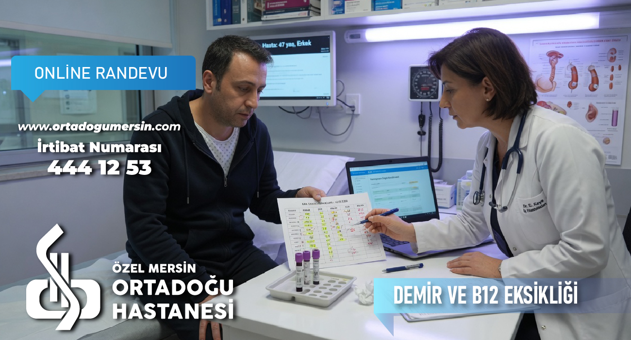 DEMİR VE B12 EKSİKLİĞİ NEDİR?